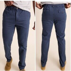Chubbies Originals Mens Size Large L Pants Stretch Twill‎ Blue gray Chinos